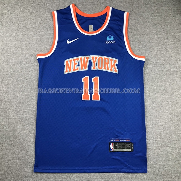 Maillot New York Knicks Jalen Brunson NO 11 Icon 2022-23 Bleu